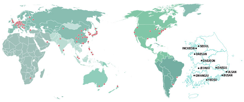 Global Service Map