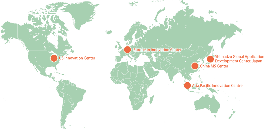 Shimadzu innovation Centers and Application Development Laboratories　