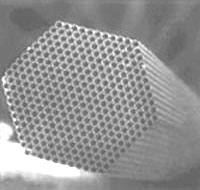 Fig. 2 SEM image of Polycapillary Tubes