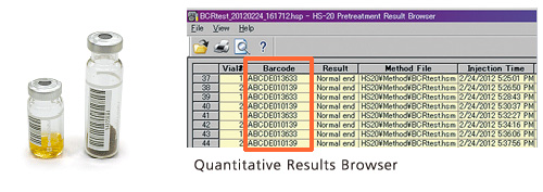 Barcode reader option