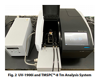 UV-1900i and TMSPC™-8 Tm Analysis System