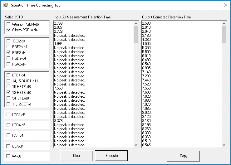 Retention Time Correcting Tool Supports Identification of Isomers