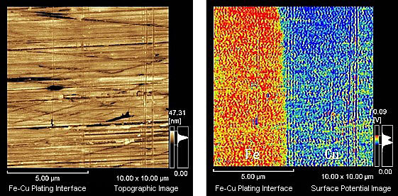 Observation of Plating Interface