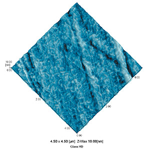 Observation of Glass substrate