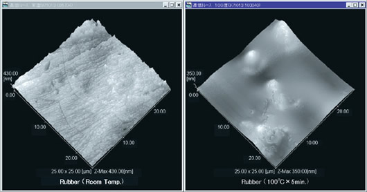 Observation of Rubber