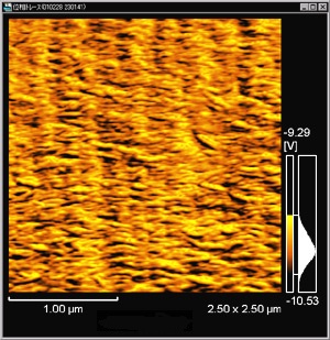 Observation of Tatami-like Structure of PE Film