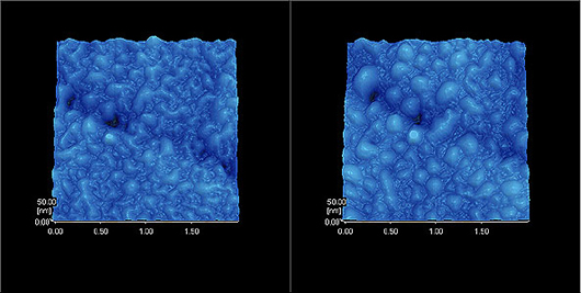 Observation of Resin