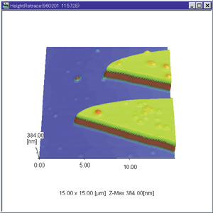 Observation of Carbon Thin Film
