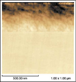 Fig.2 Cross section of an organic thin film 