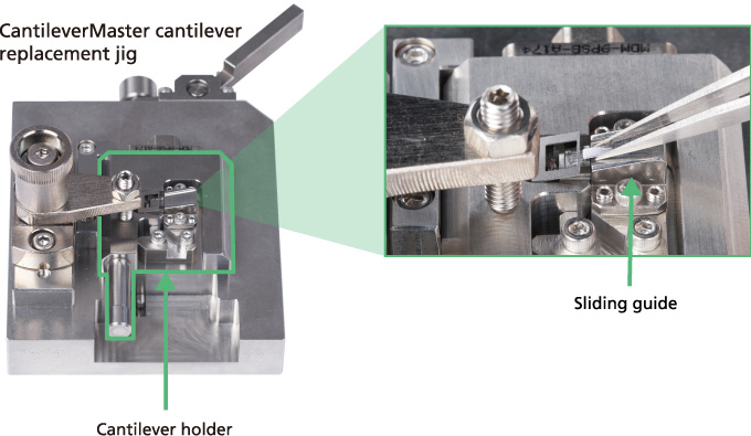 Easy and Reliable Cantilever Replacement –CantileverMaster–