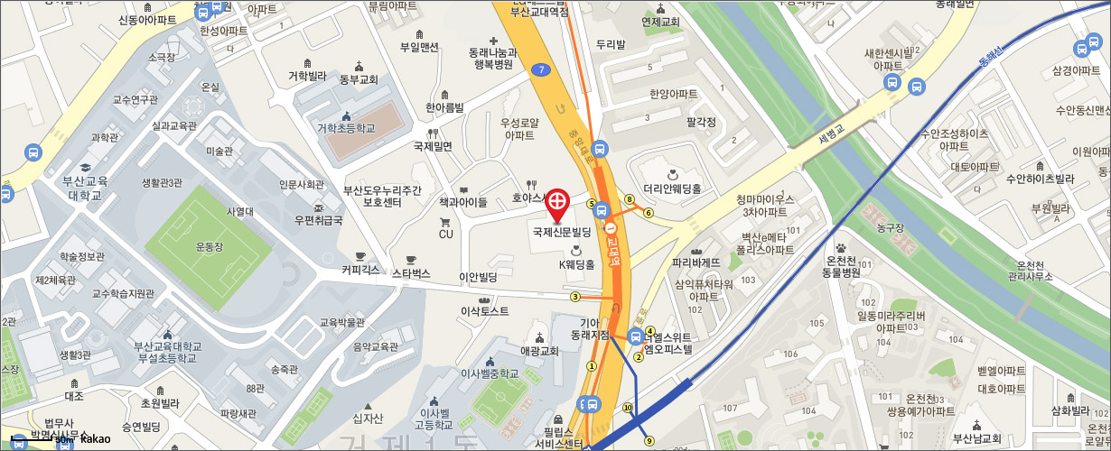 Busan Office Map