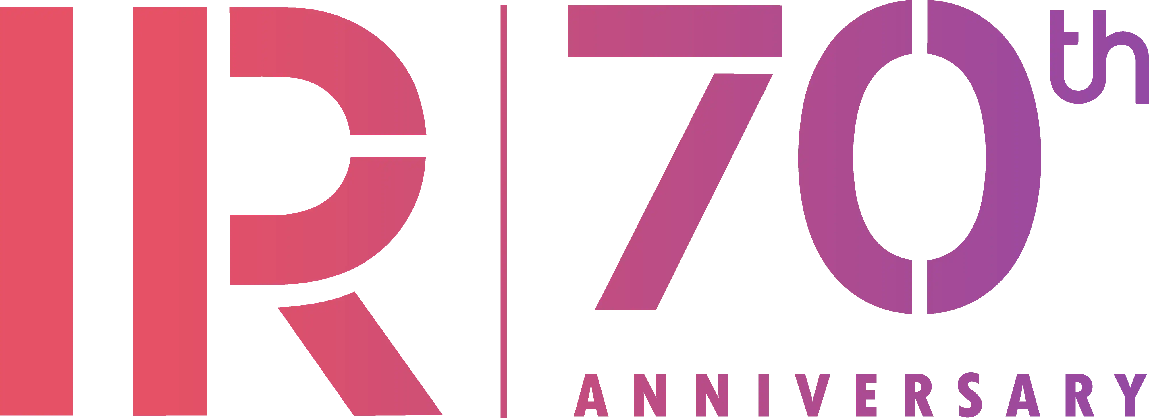 IR 70th logo