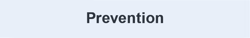 prevention